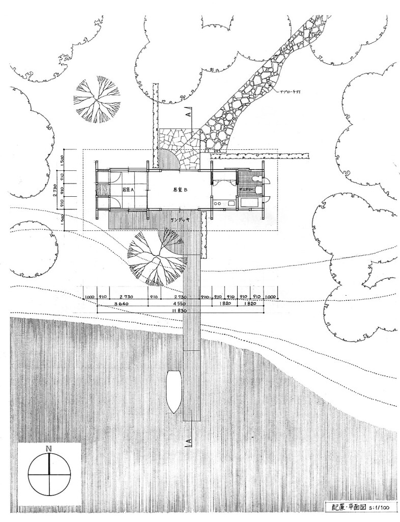 週末住宅　図面１＊NASH160